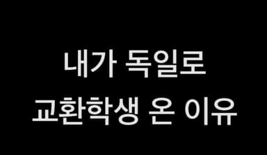 교환학생 오면 가장 많이 듣는 질문 